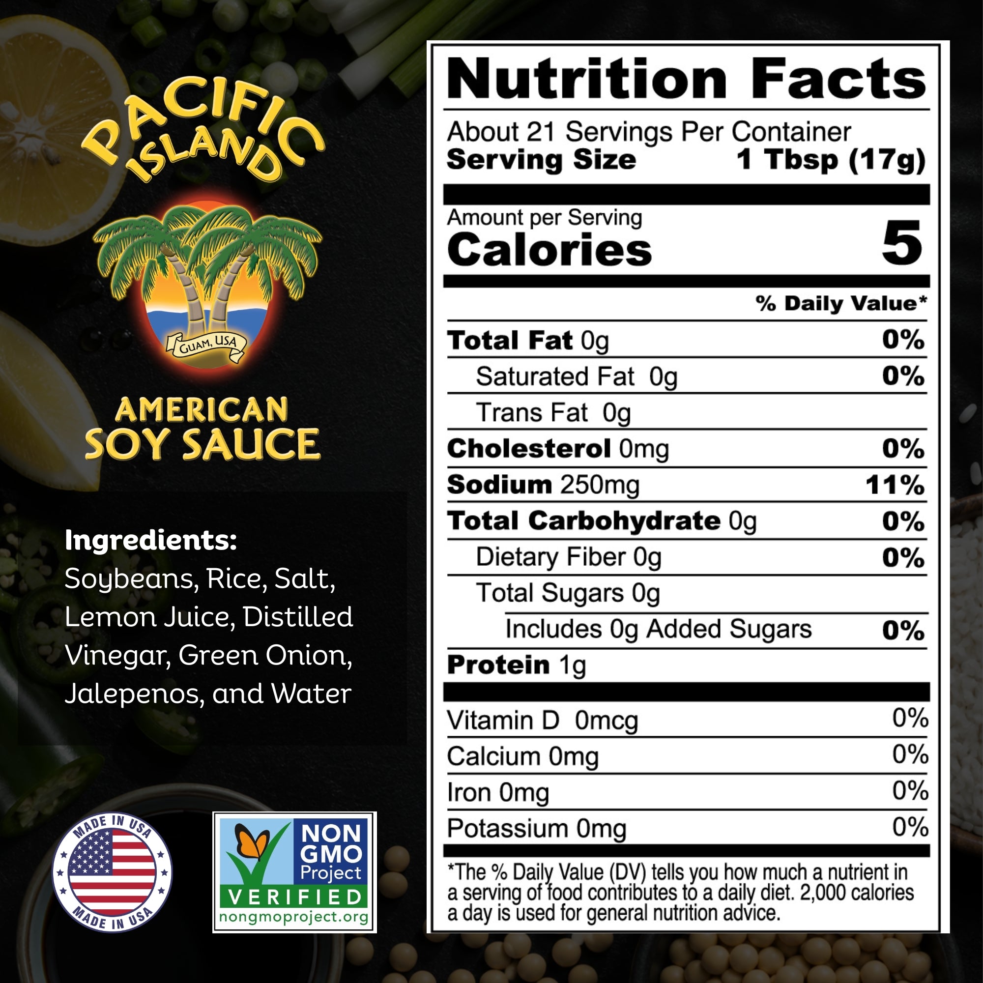 Pacific Island Soy Sauce
